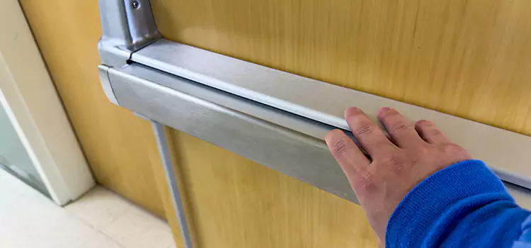 Installing a Push Bar on a Door Renton